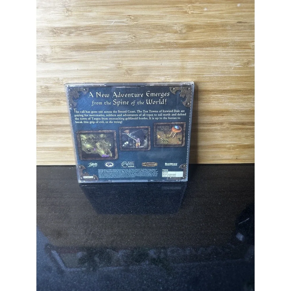 Forgotten Realms Icewind Dale II (PC-CD Rom) Black Isle Studios 2007 Windows